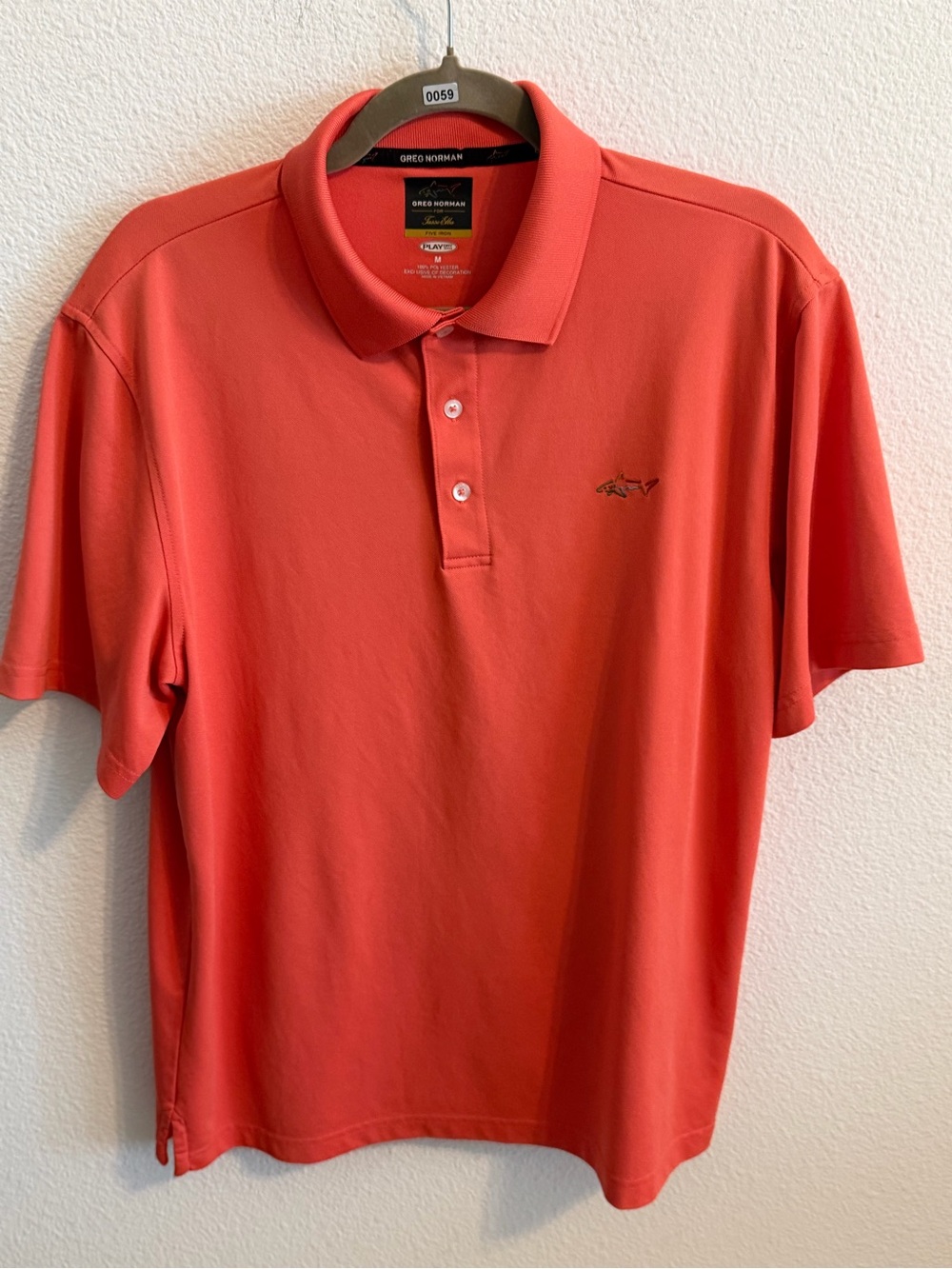 Greg Norman Collection Coral Short-Sleeve Performance Polo